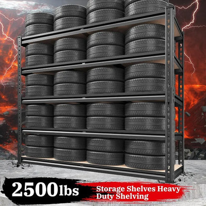 2500LBS Garage Shelving 72''H