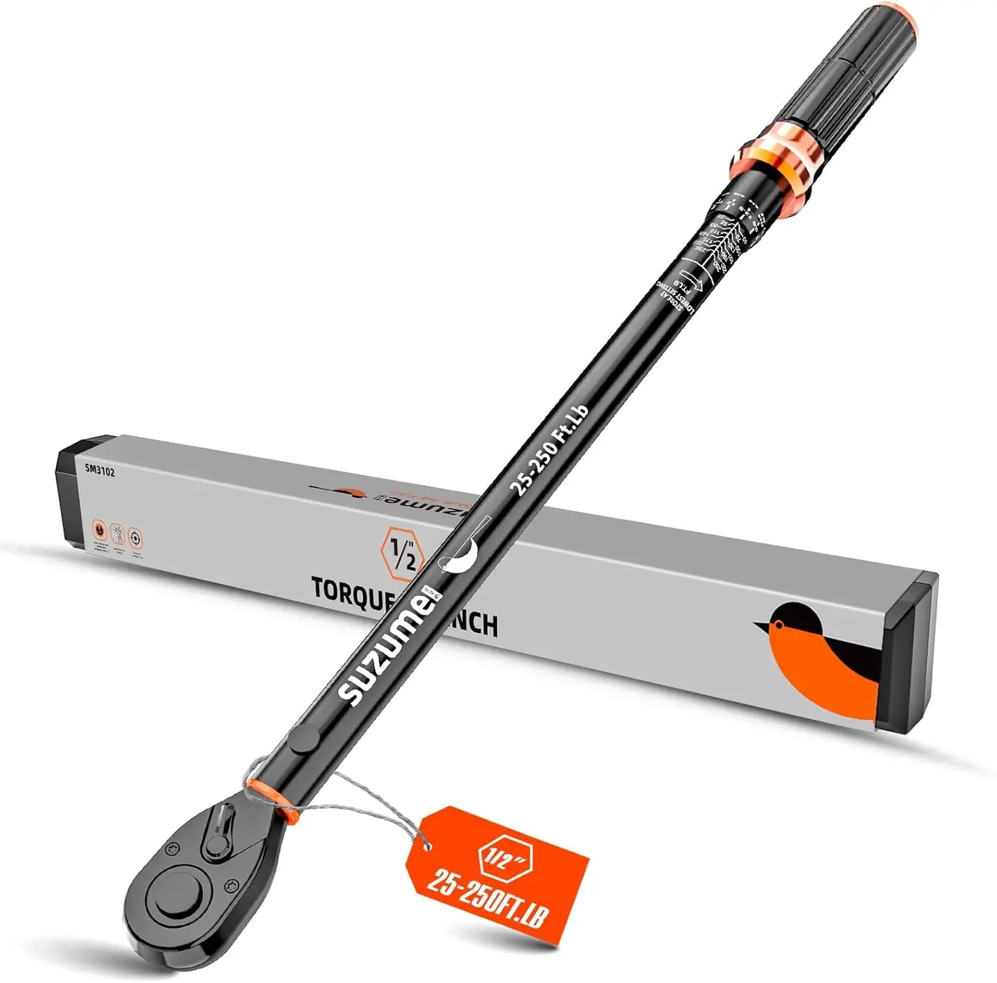 3PCS 1/4' & 3/8' & 1/2'   Torque Wrench Set