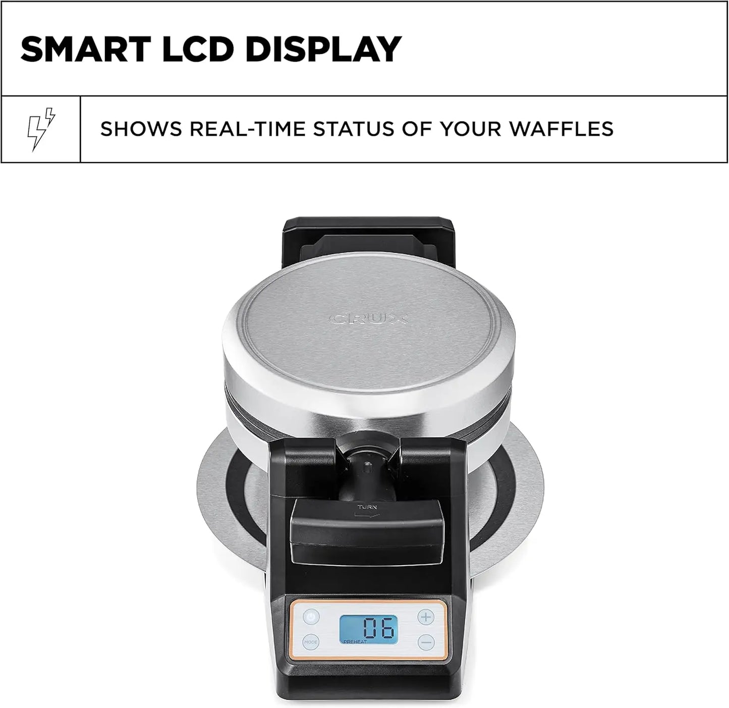 Rotating Belgian Waffle Maker
