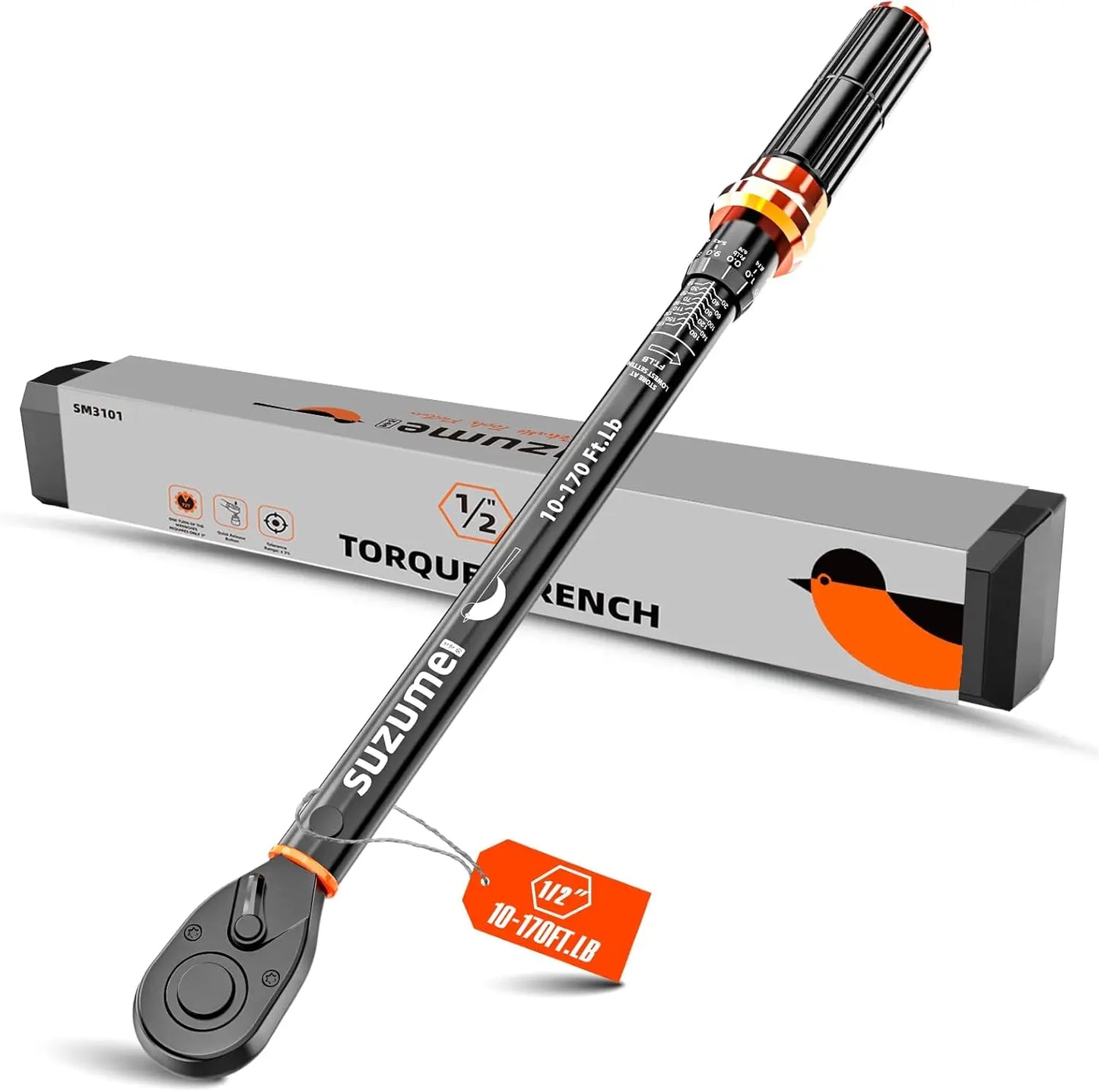3PCS 1/4' & 3/8' & 1/2'   Torque Wrench Set