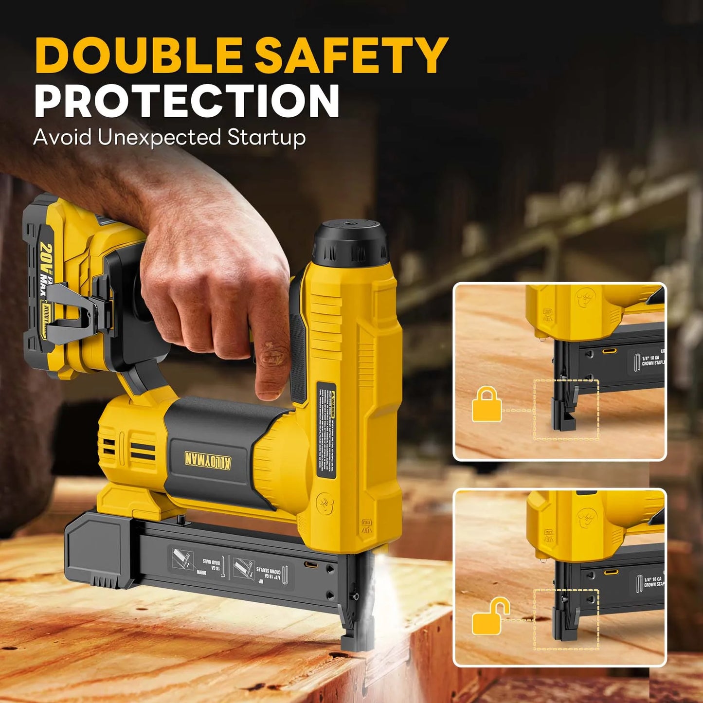 18 Gauge Nail Gun Battery Powered