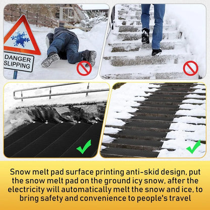 3 Pcs Snow Melting Walkway Mat