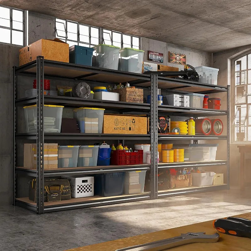 2500LBS Garage Shelving 72''H
