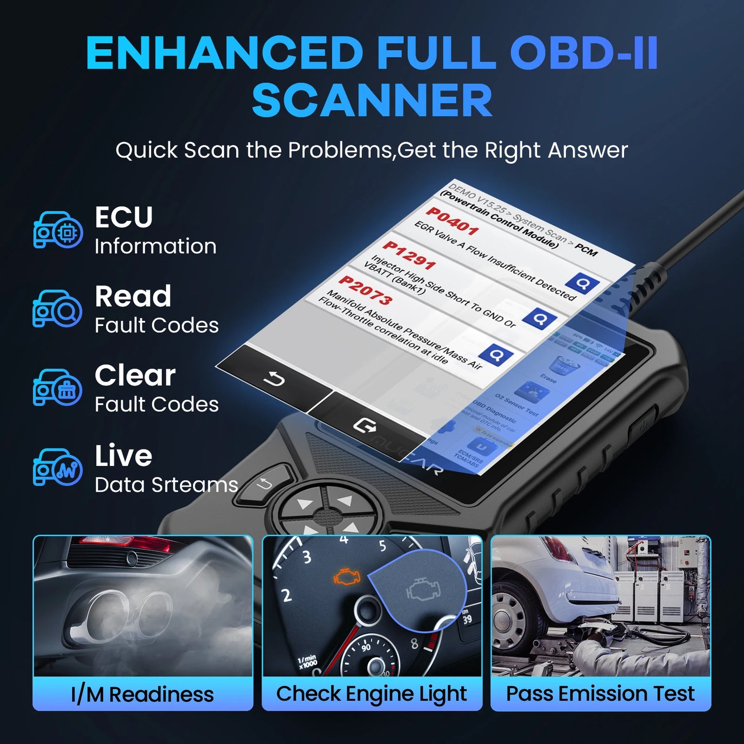Pro OBD2 Diagnostic Tool