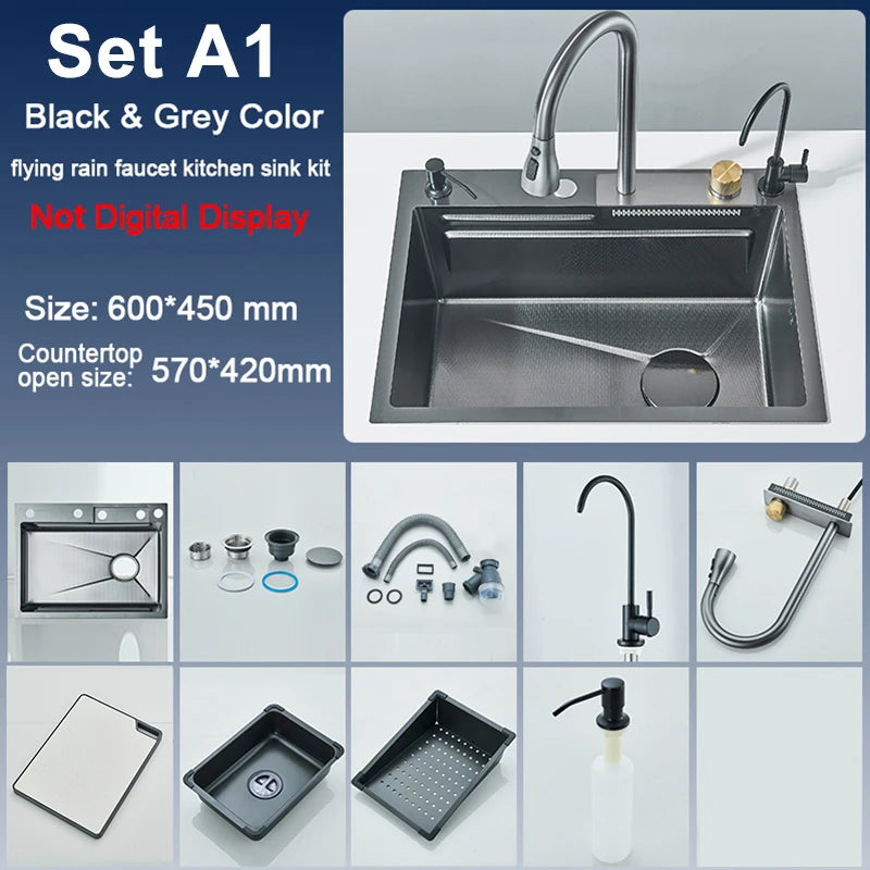 Sink with Faucet