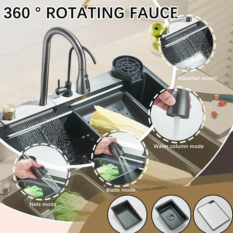 Sink with Faucet