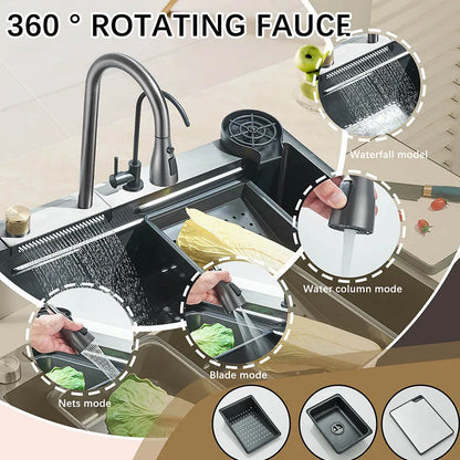 Sink with Faucet