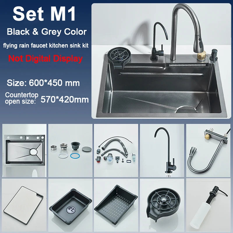 Sink with Faucet