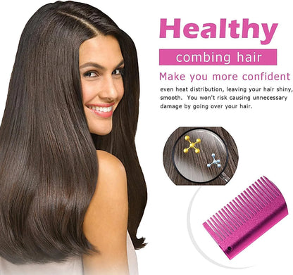 Electric Hot Comb Fast Heating Straightener Curling Iron