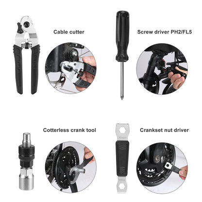 30 Piece Bike Repair Tool Kit
